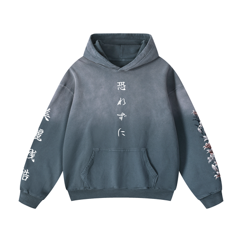 Field of Flowers Hoodie | Sunfade | Blue