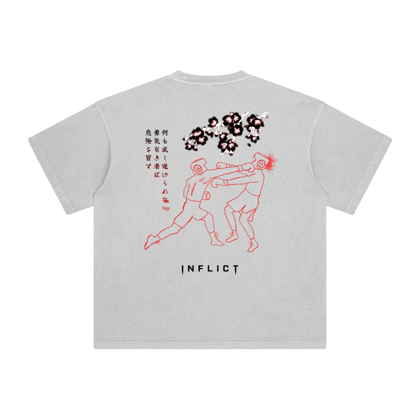 Cherry Blossom | Enzyme Wash | White/Ash
